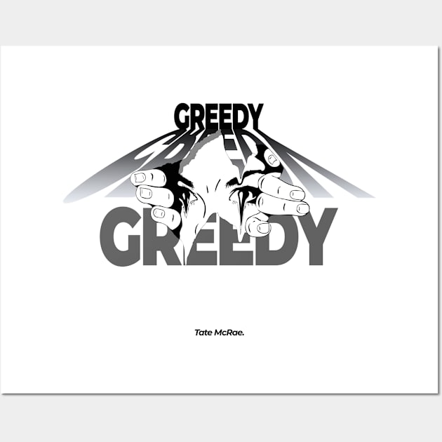 Tate McRae - Greedy Wall Art by Indra.ich